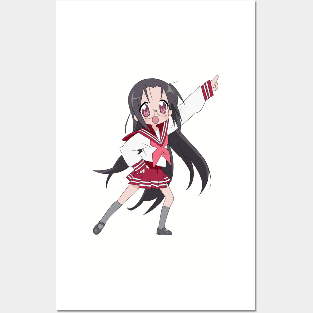 Hiyori Pose Wall Art by KokoroPopShop